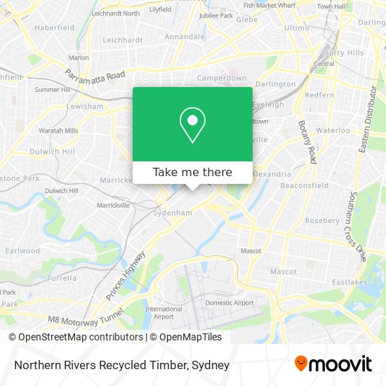 Northern Rivers Recycled Timber map