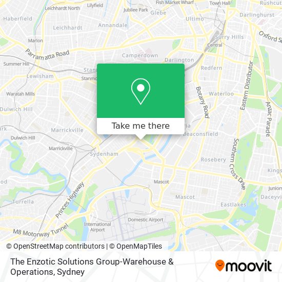 The Enzotic Solutions Group-Warehouse & Operations map