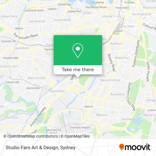 Mapa Studio Faro Art & Design