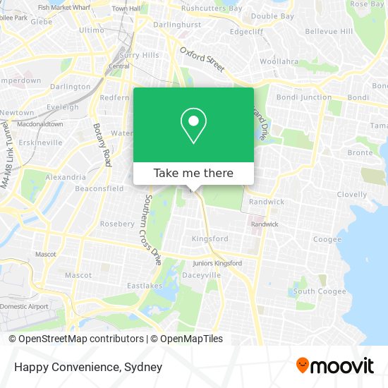 Happy Convenience map