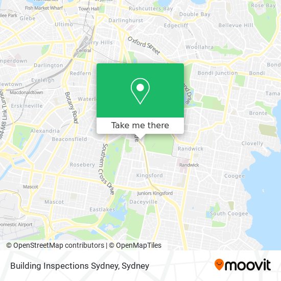 Building Inspections Sydney map
