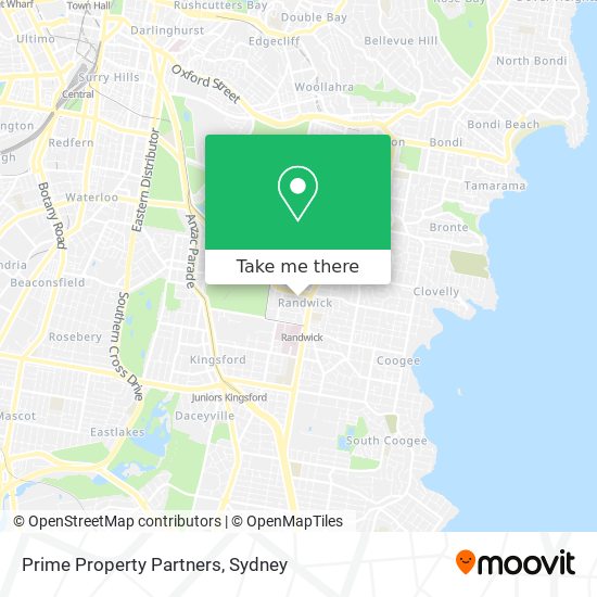 Prime Property Partners map