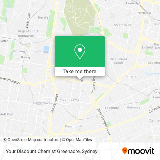 Your Discount Chemist Greenacre map