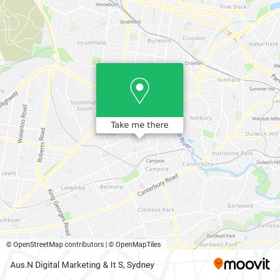 Aus.N Digital Marketing & It S map