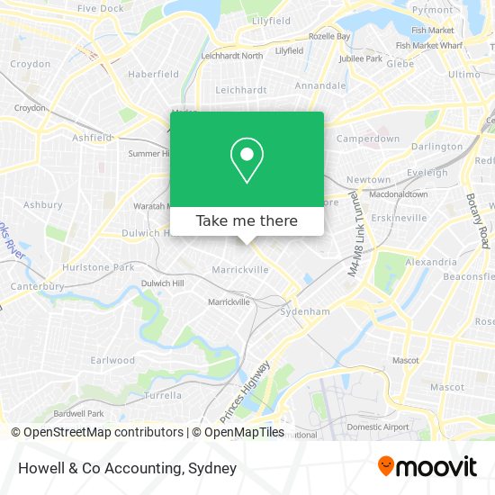 Howell & Co Accounting map