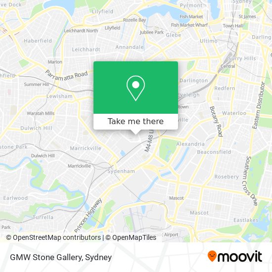 GMW Stone Gallery map