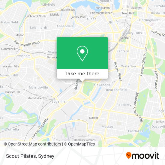 Scout Pilates map