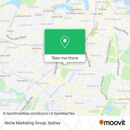 Niche Marketing Group map