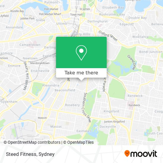 Steed Fitness map