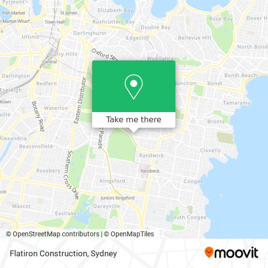 Mapa Flatiron Construction