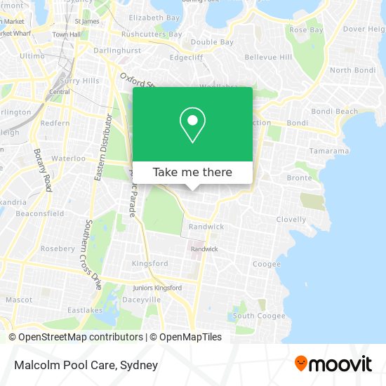 Malcolm Pool Care map