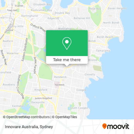 Innovare Australia map
