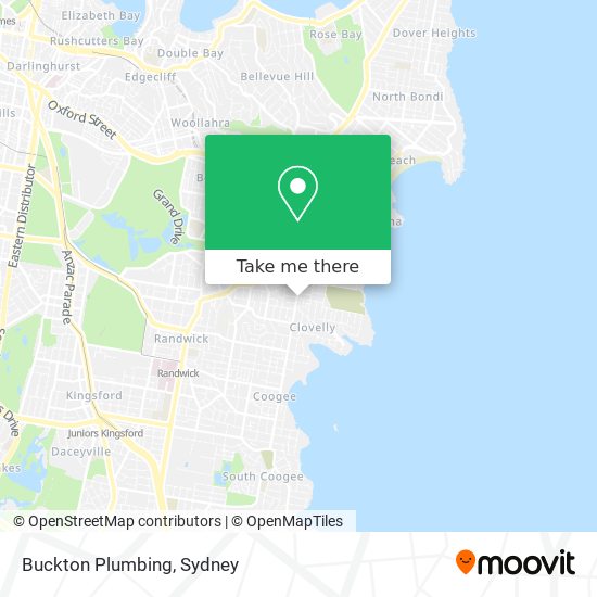 Buckton Plumbing map