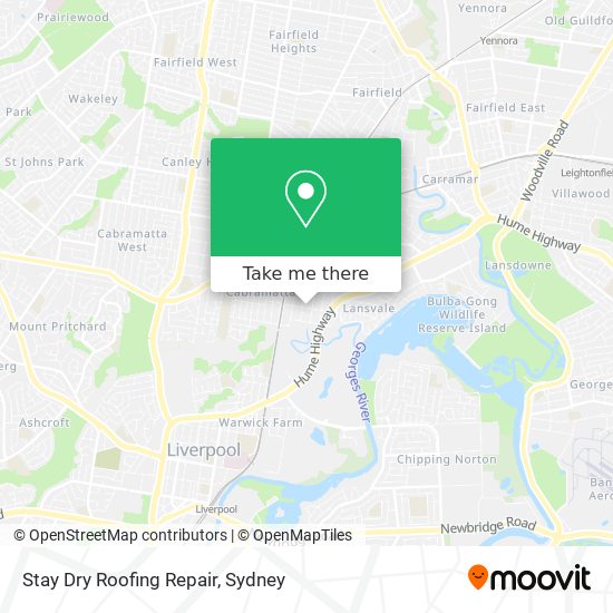 Mapa Stay Dry Roofing Repair
