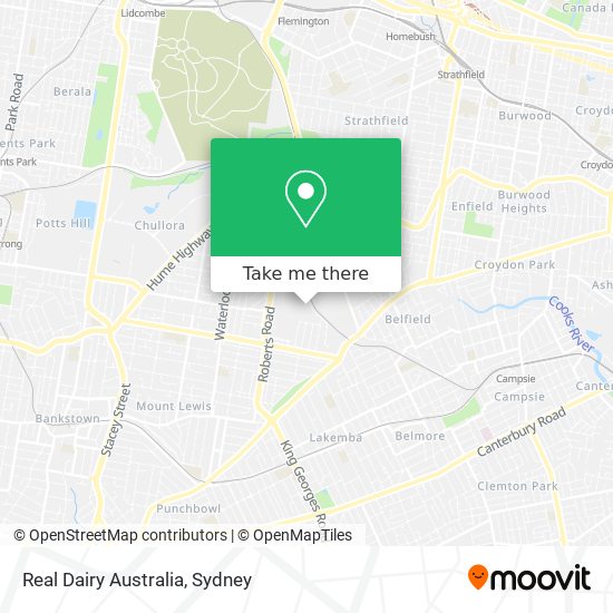 Real Dairy Australia map