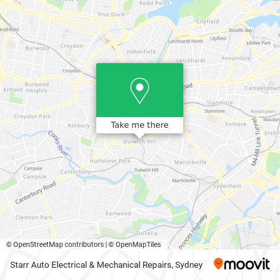 Starr Auto Electrical & Mechanical Repairs map