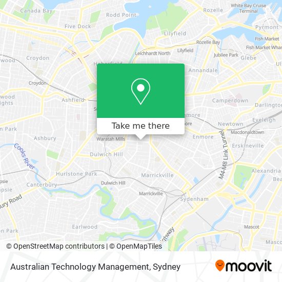 Australian Technology Management map