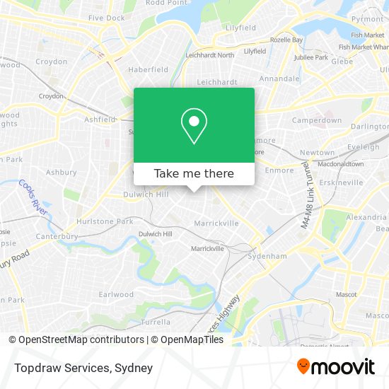 Topdraw Services map