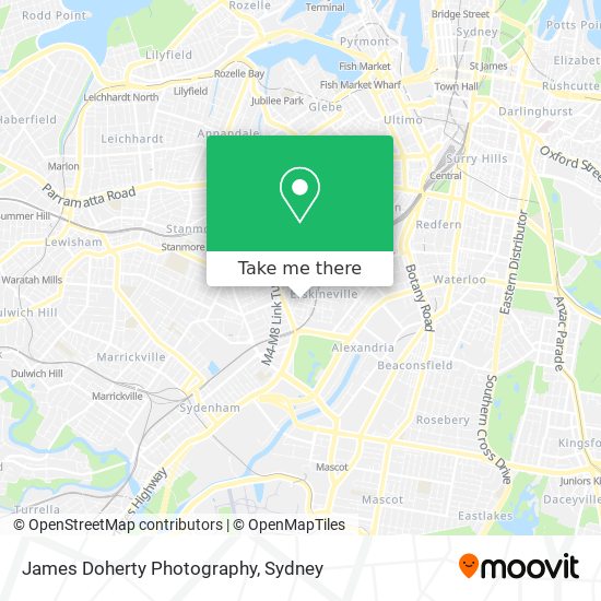 James Doherty Photography map