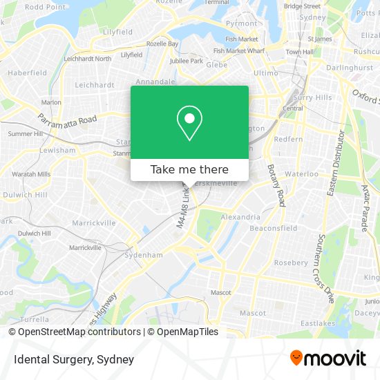 Idental Surgery map