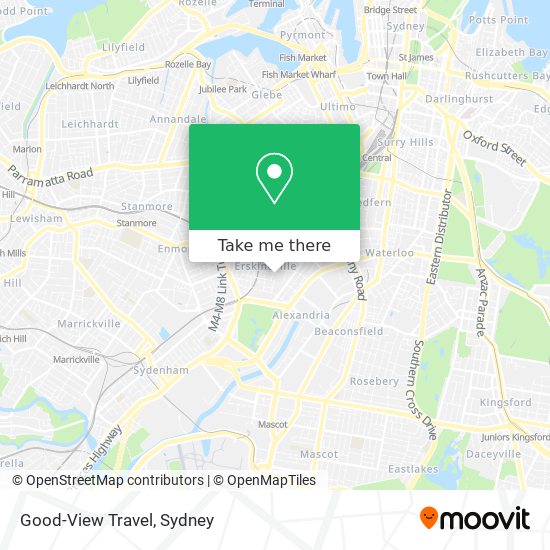 Good-View Travel map