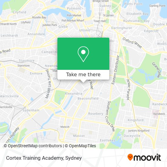 Cortex Training Academy map