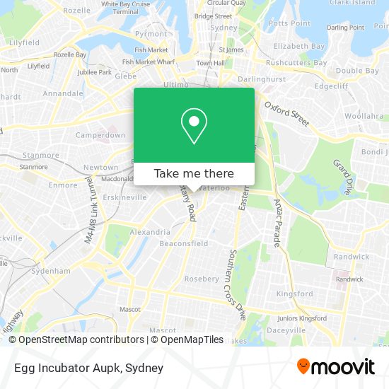 Egg Incubator Aupk map