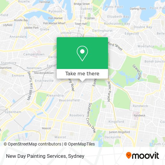 New Day Painting Services map