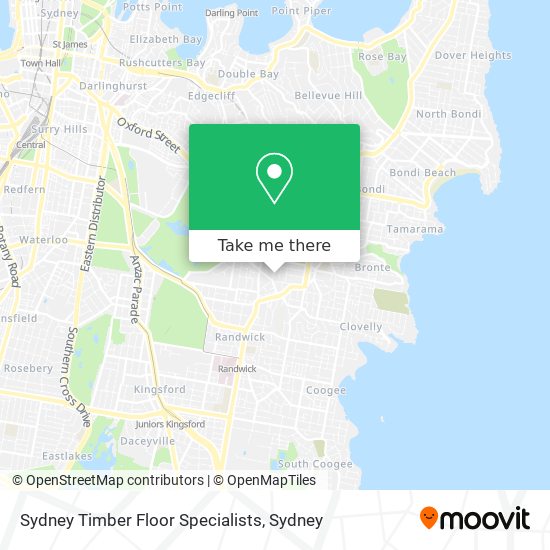 Sydney Timber Floor Specialists map