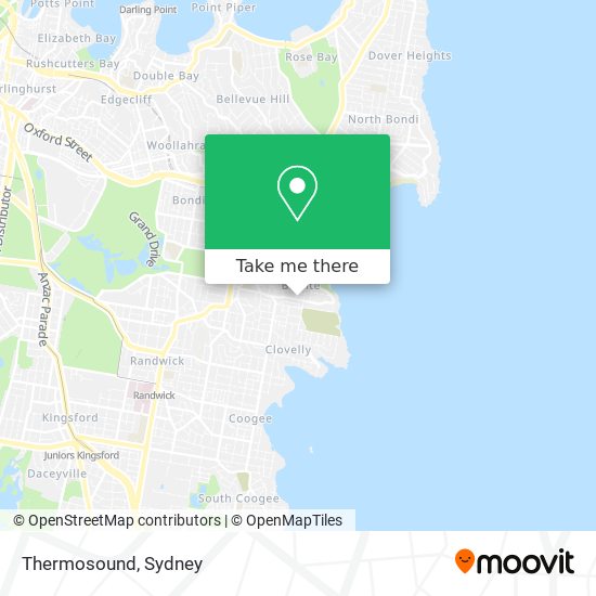 Thermosound map