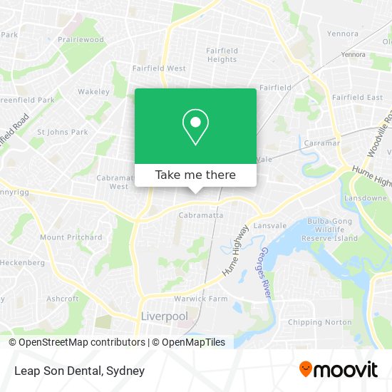 Leap Son Dental map