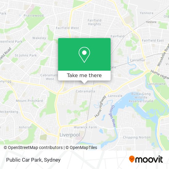 Public Car Park map