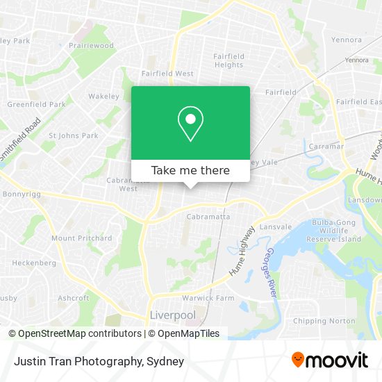 Justin Tran Photography map