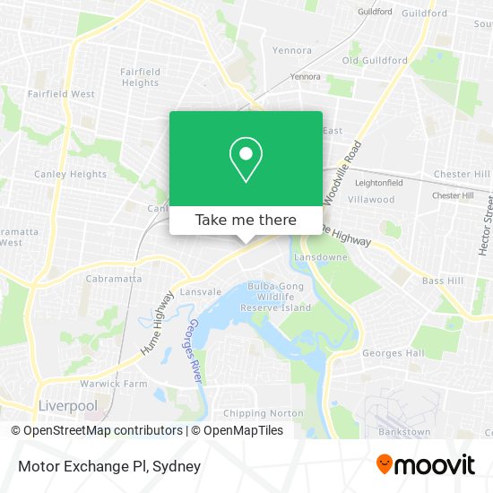 Motor Exchange Pl map