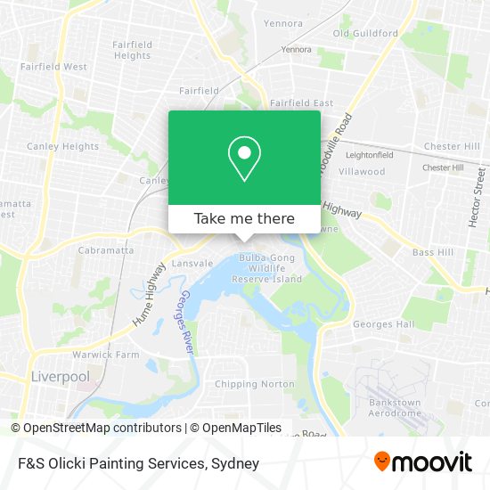 F&S Olicki Painting Services map