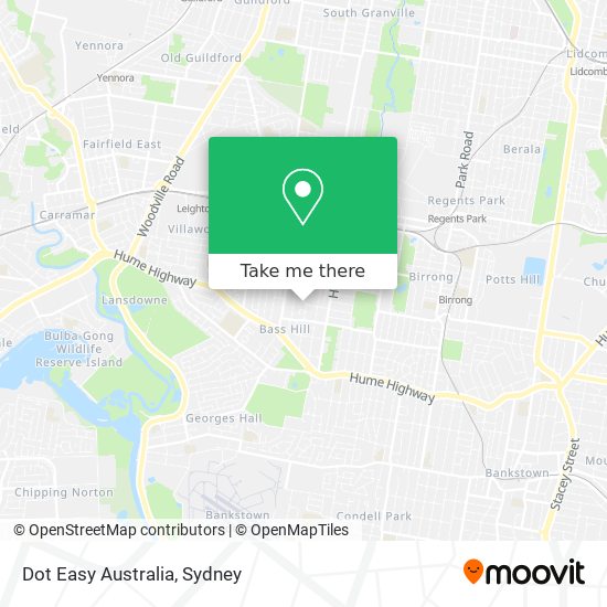 Dot Easy Australia map