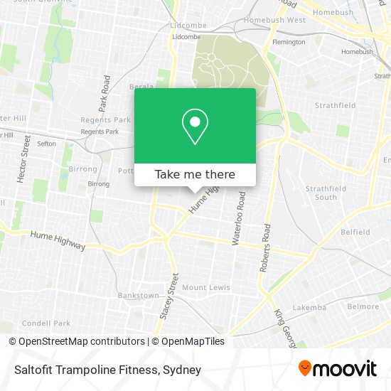 Saltofit Trampoline Fitness map