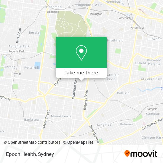 Epoch Health map