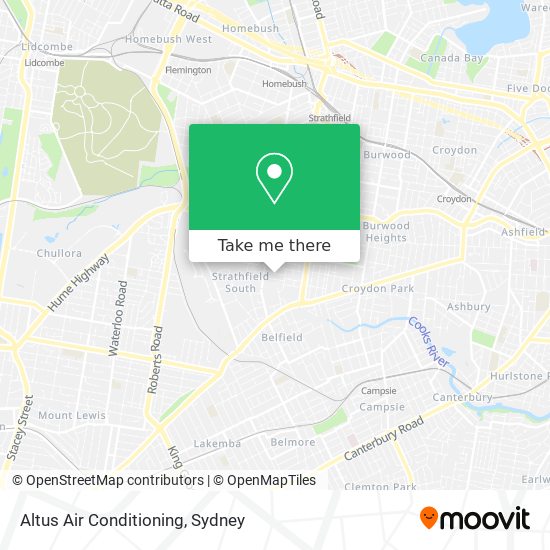 Altus Air Conditioning map