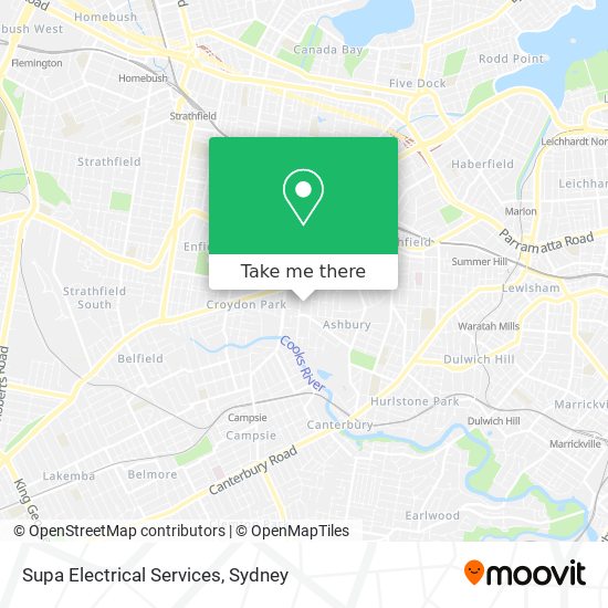 Supa Electrical Services map