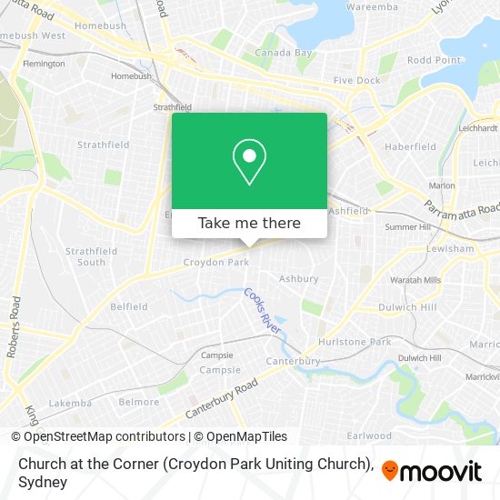 Church at the Corner (Croydon Park Uniting Church) map