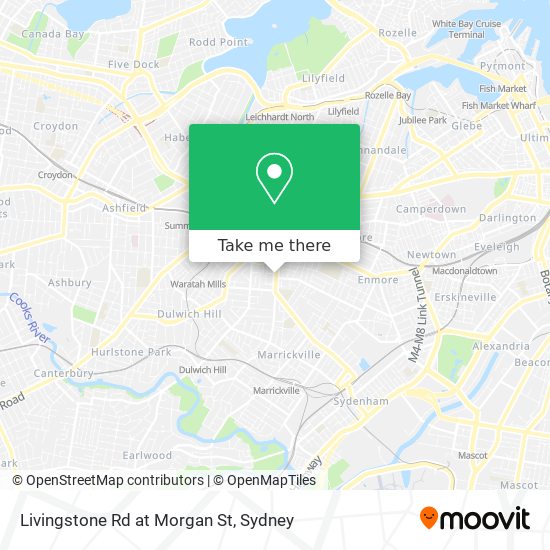 Mapa Livingstone Rd at Morgan St
