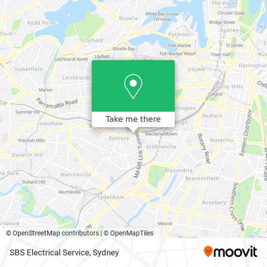 Mapa SBS Electrical Service