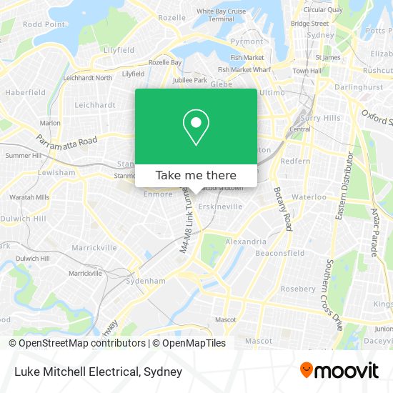 Luke Mitchell Electrical map