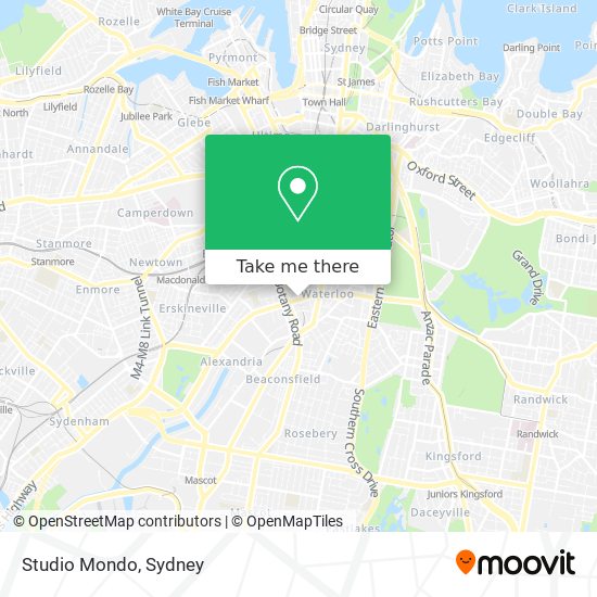 Studio Mondo map