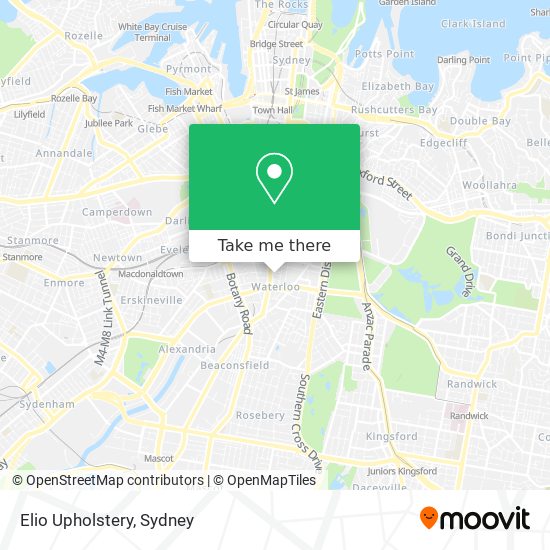 Elio Upholstery map