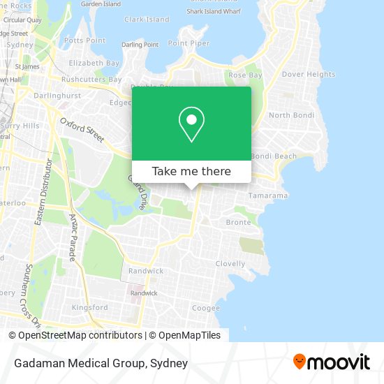 Gadaman Medical Group map