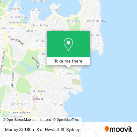 Murray St 180m S of Hewlett St map