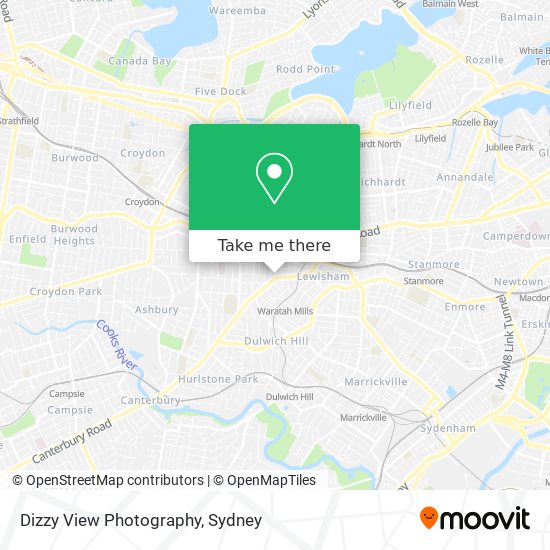 Mapa Dizzy View Photography