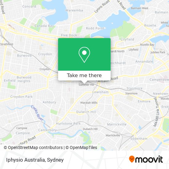 Iphysio Australia map